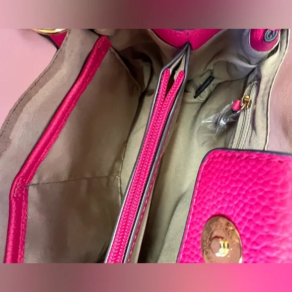 Nanette Lepore Mandie Satchel Hot Pink - Picture 6 of 9